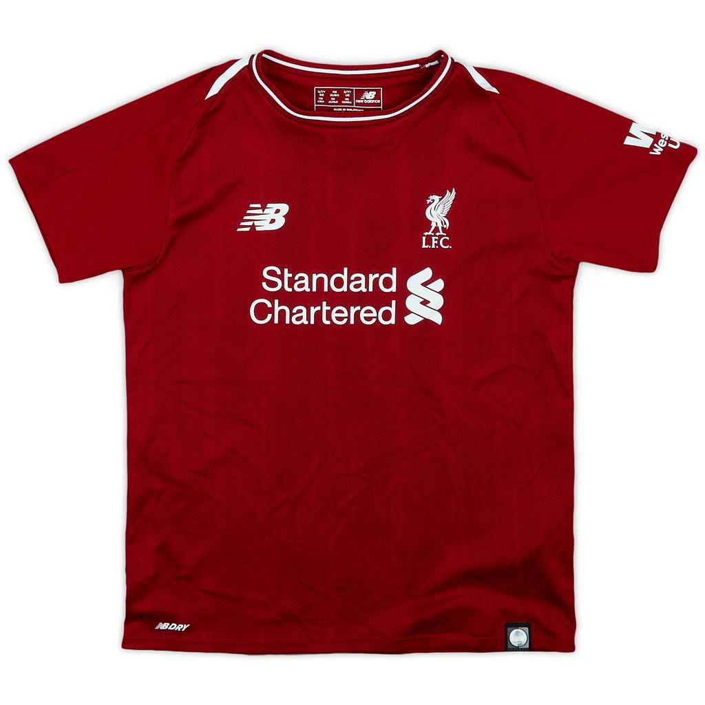 2018-19 Liverpool Home Shirt - 9/10 - (6-7 Years)