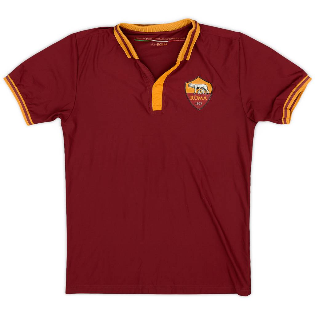 2013-14 Roma Home Shirt - 7/10 - (L.Boys)
