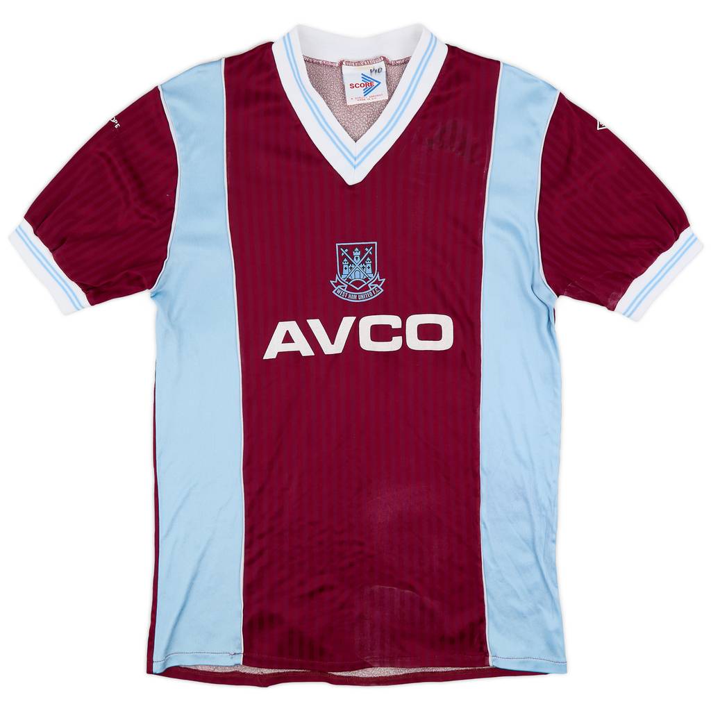 1987-89 West Ham Home Shirt - 5/10 - (M)