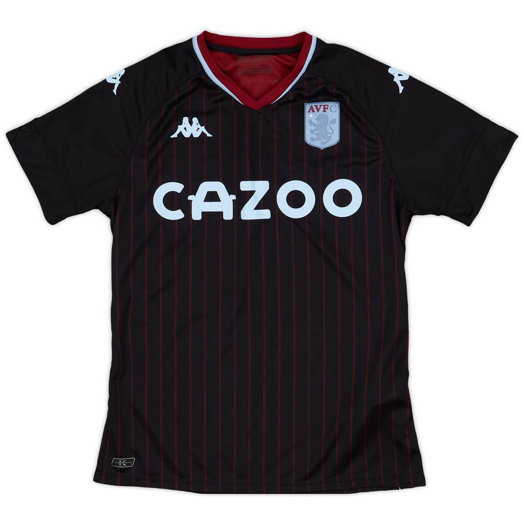 2020-21 Aston Villa Away Shirt - 3/10 - (Women's L)