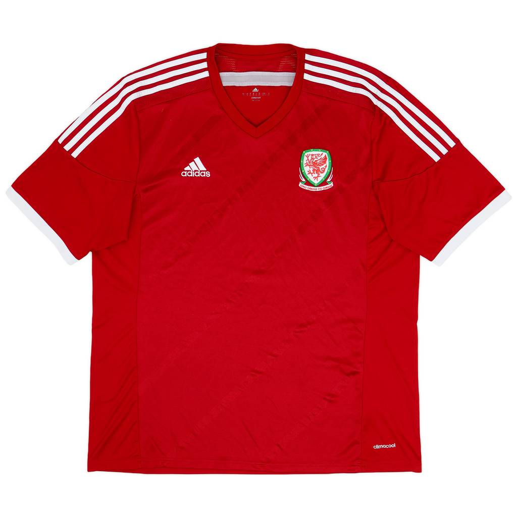 2013-14 Wales Home Shirt - 8/10 - (XL)