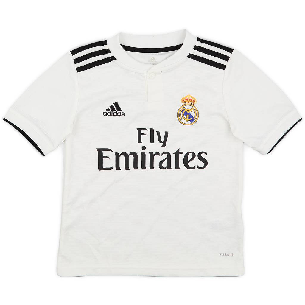 2018-19 Real Madrid Home Shirt - 9/10 - (XS.Boys)