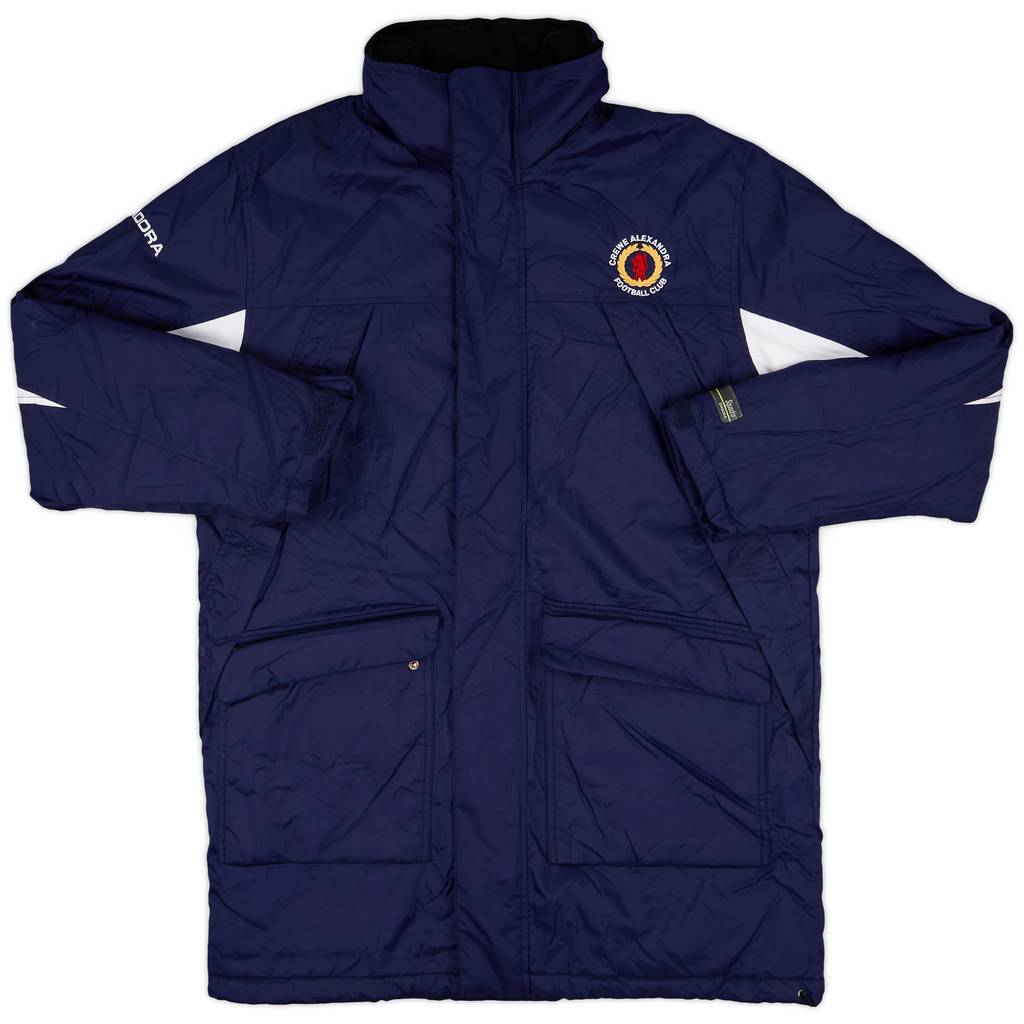 2005-06 Crewe Alexandra Diadora Padded Bench Coat - 8/10 - (XL)