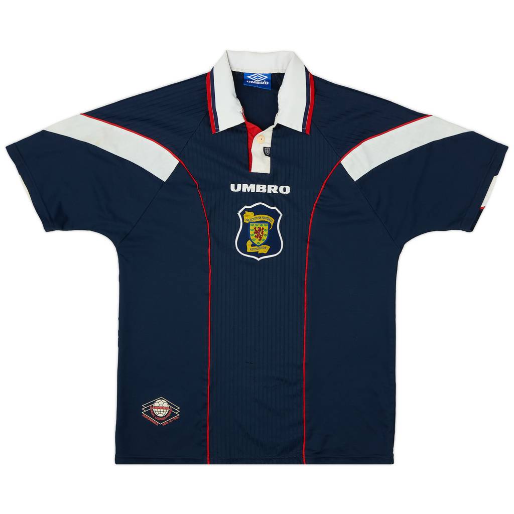 1996-98 Scotland Home Shirt - 5/10 - (L)