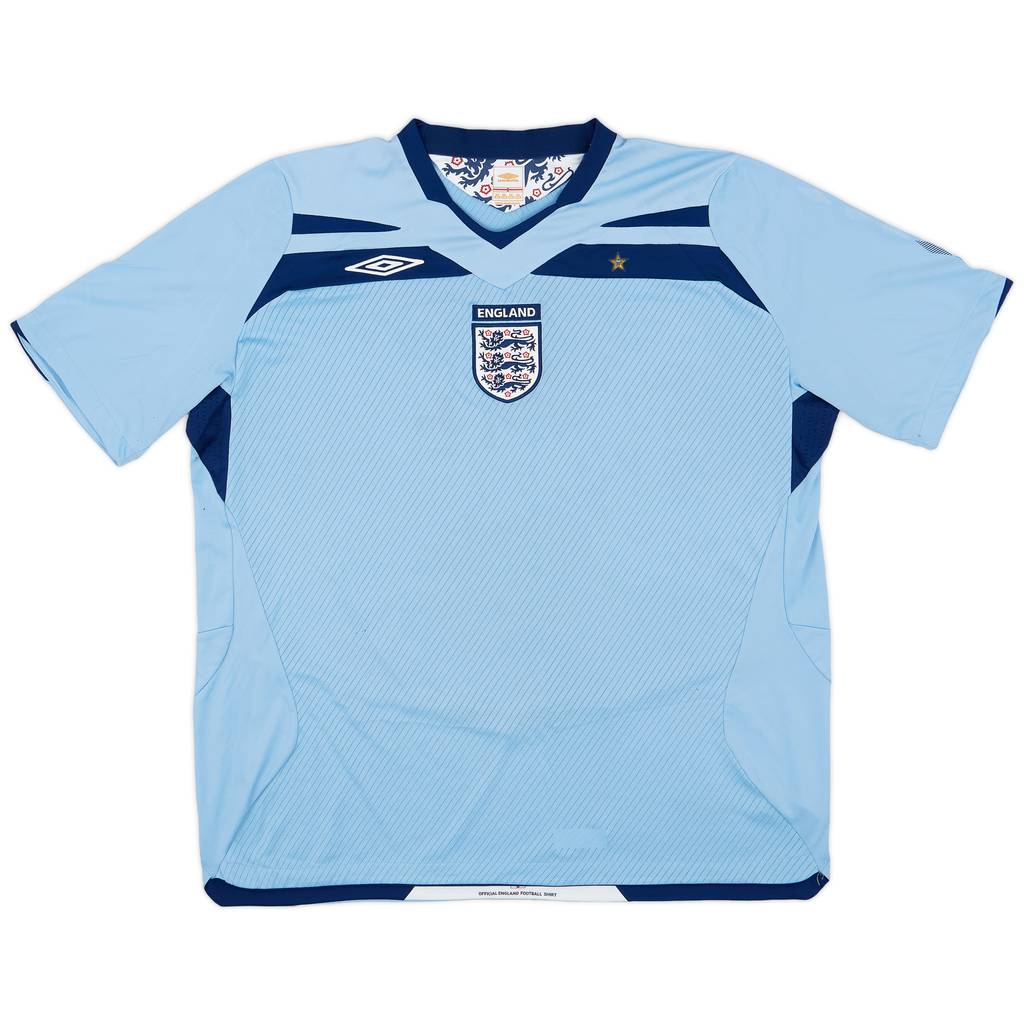 2008-10 England GK S/S Shirt - 7/10 - (XXL)