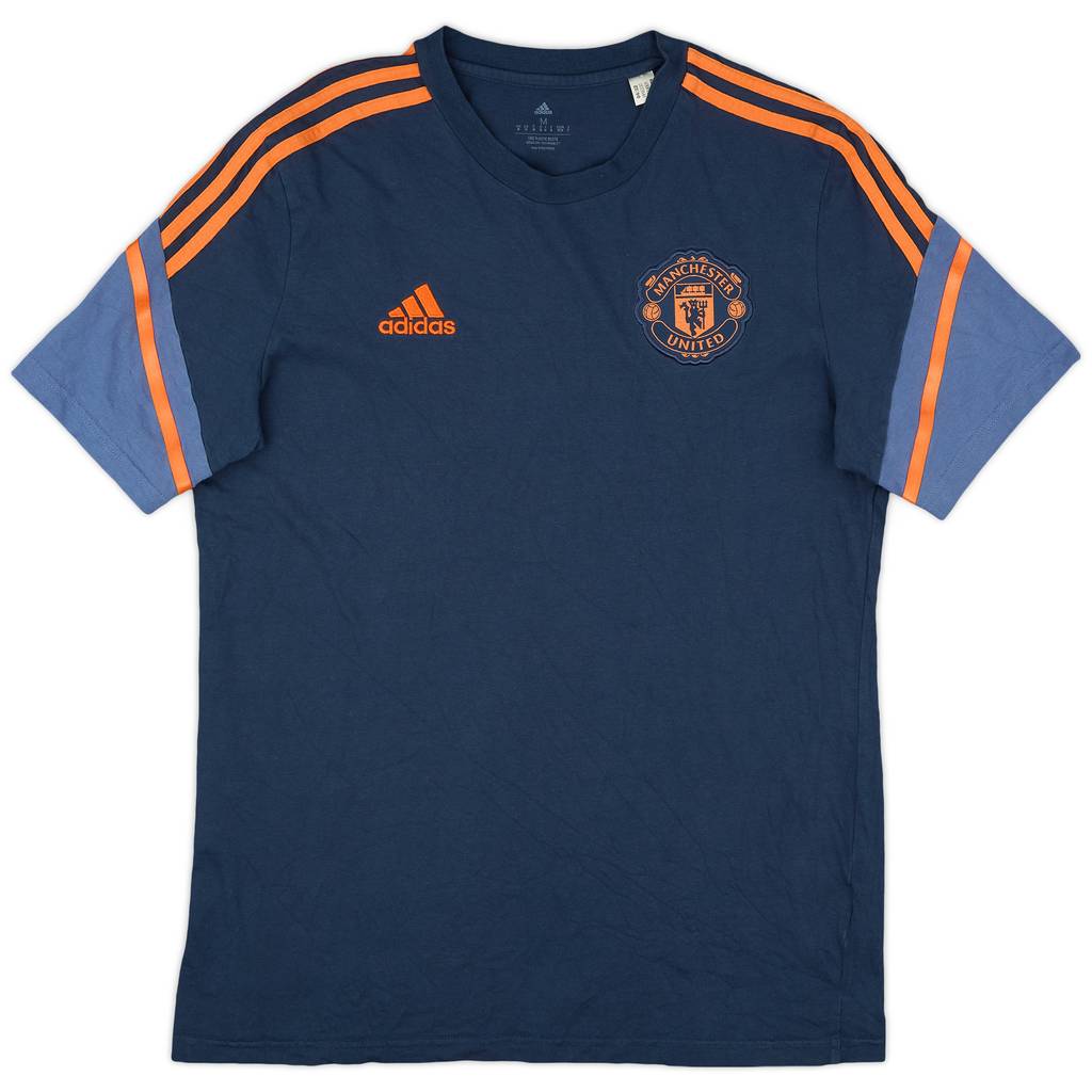 2022-23 Manchester United adidas Cotton Tee - 9/10 - (M)