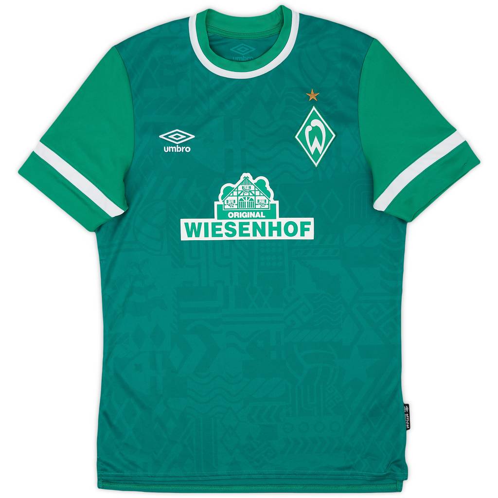 2021-22 Werder Bremen Home Shirt - 9/10 - (S)
