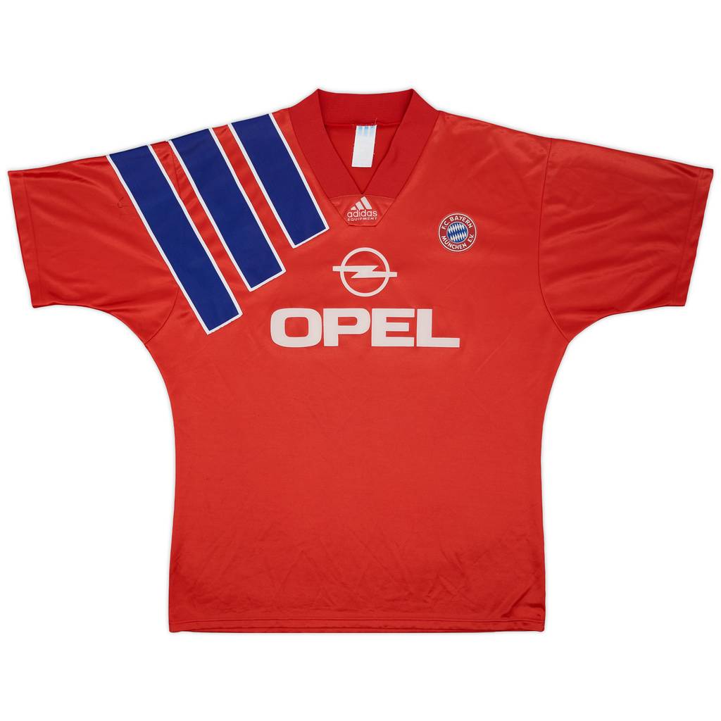 1991-93 Bayern Munich Home Shirt - 7/10 - (XL)