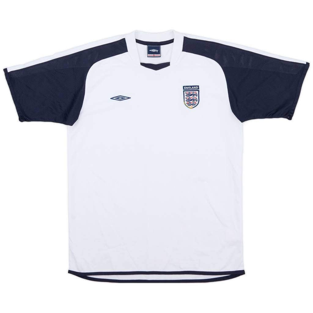 2004-05 England Umbro Training Shirt - 7/10 - (M)