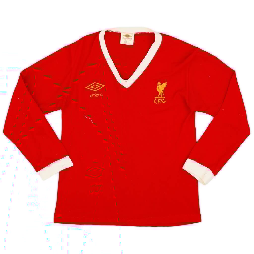 1979-82 Liverpool Home L/S Shirt - 5/10 - (S)