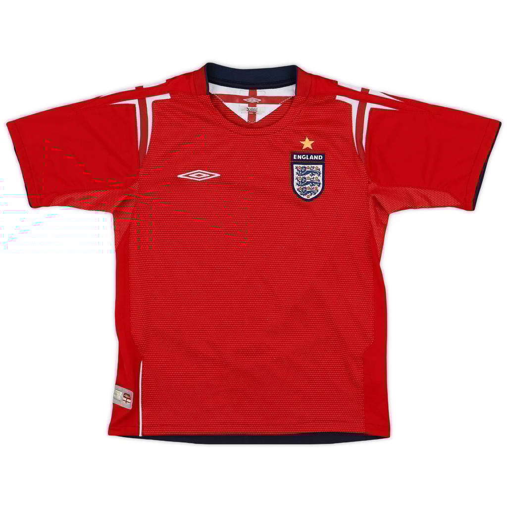 2004-06 England Away Shirt - 8/10 - (S.Boys)