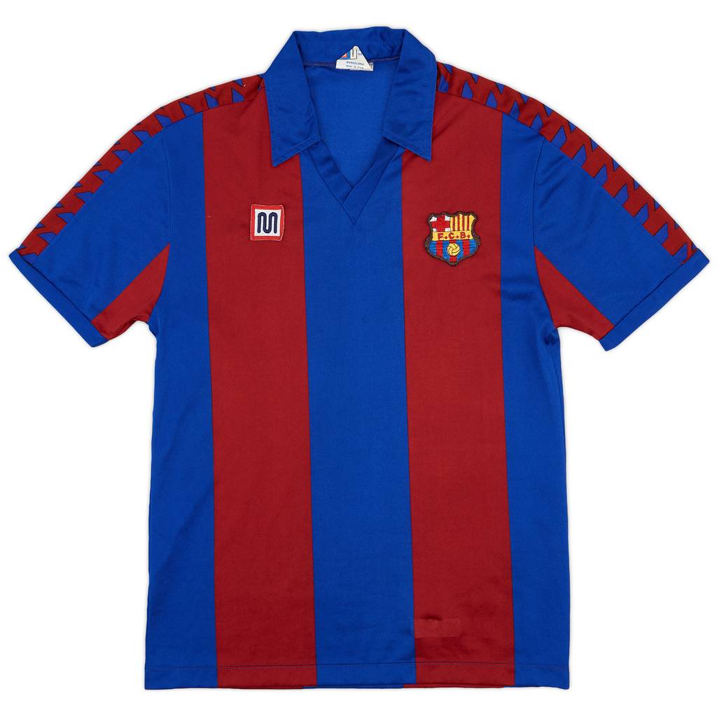 1984-89 Barcelona Home Shirt - 9/10 - (S)