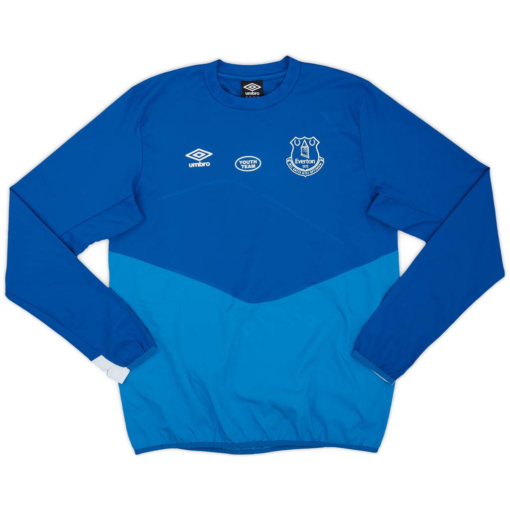 2017-18 Everton Umbro Training L/S Shirt - 8/10 - (L)