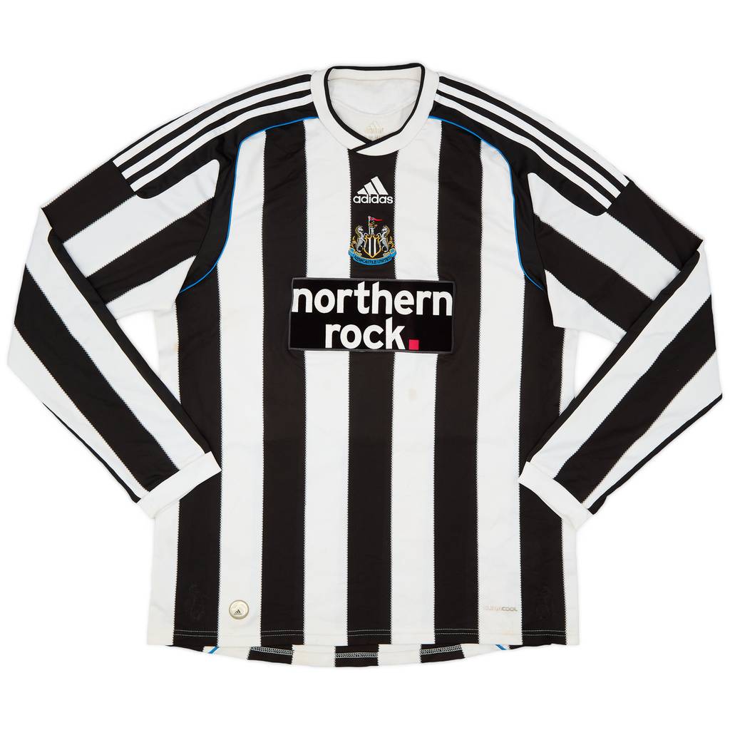 2009-10 Newcastle Home L/S Shirt - 6/10 - (L)