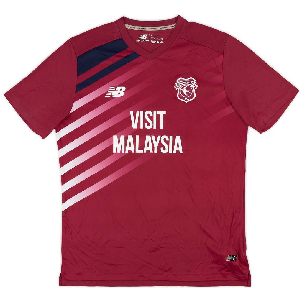 2023-24 Cardiff City Away Shirt - 7/10 - (L)