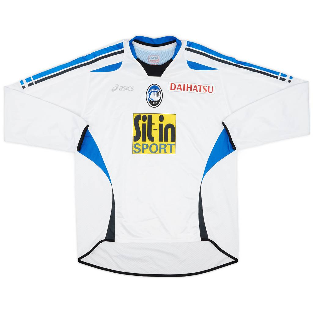 2006-07 Atalanta Away L/S Shirt - 5/10 - (XL)