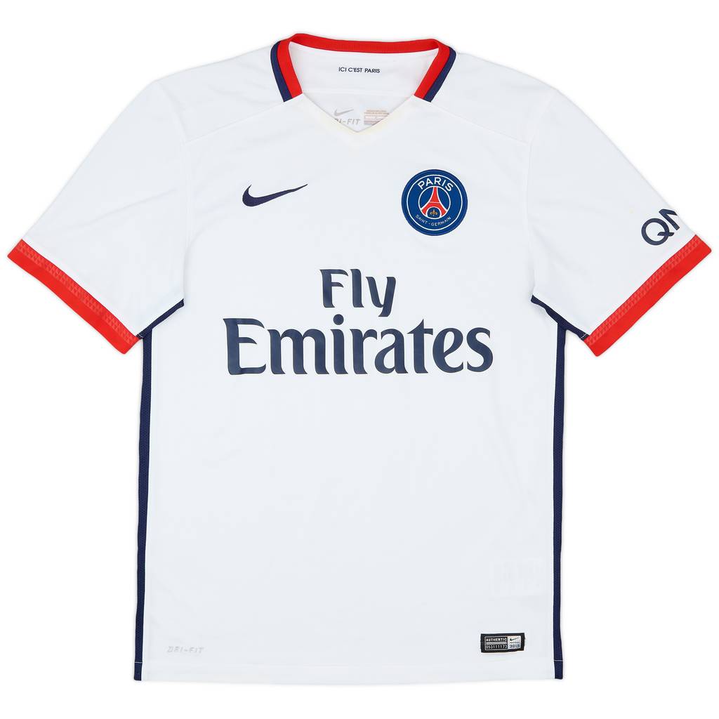 2015-16 Paris Saint-Germain Away Shirt - 6/10 - (S)