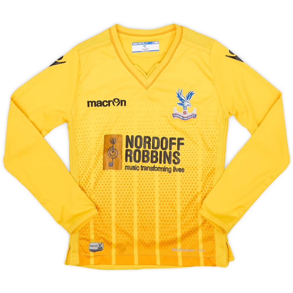 2015-16 Crystal Palace GK Shirt - 9/10 - (S.Boys)