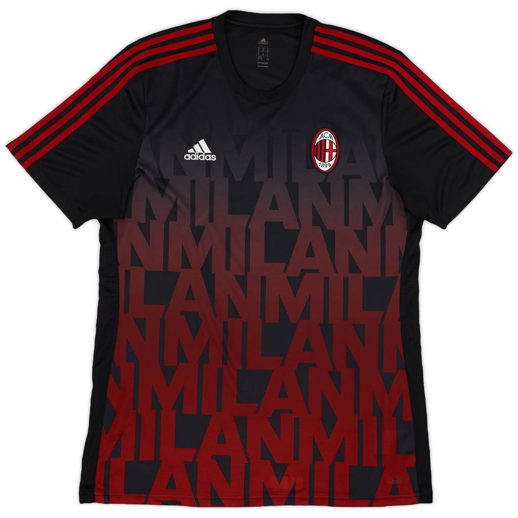 2015-16 AC Milan adidas Training Shirt - 9/10 - (XL)
