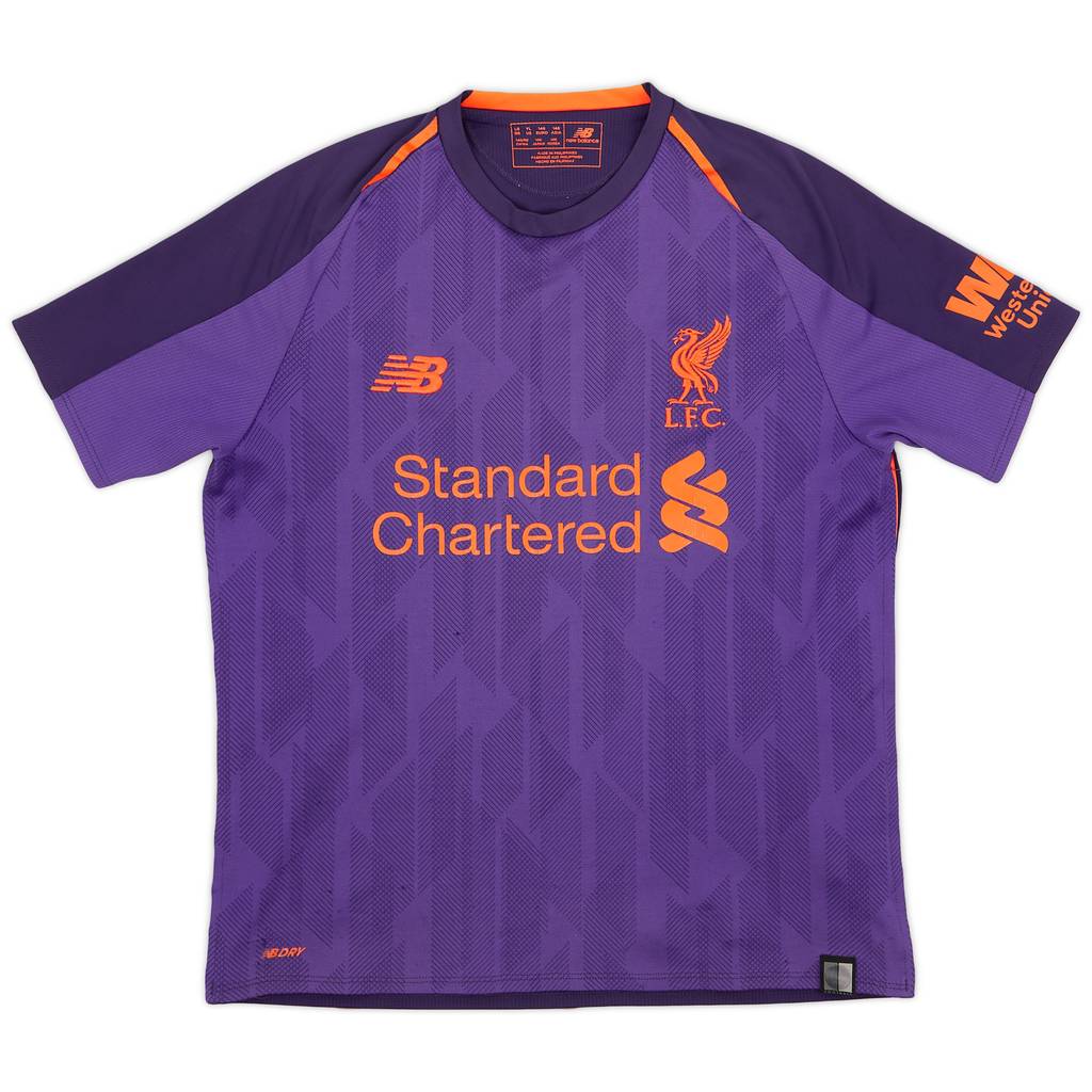 2018-19 Liverpool Away Shirt - 7/10 - (L.Boys)
