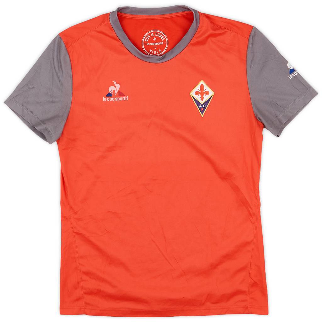2016-17 Fiorentina Le Coq Sportif Training Shirt - 8/10 - (M)