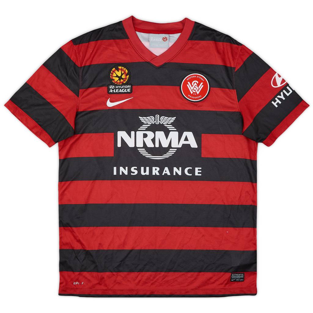 2012-14 Western Sydney Wanderers Home Shirt - 4/10 - (L)
