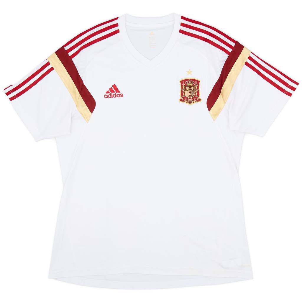 2014-15 Spain adidas Training Shirt - 6/10 - (XL)