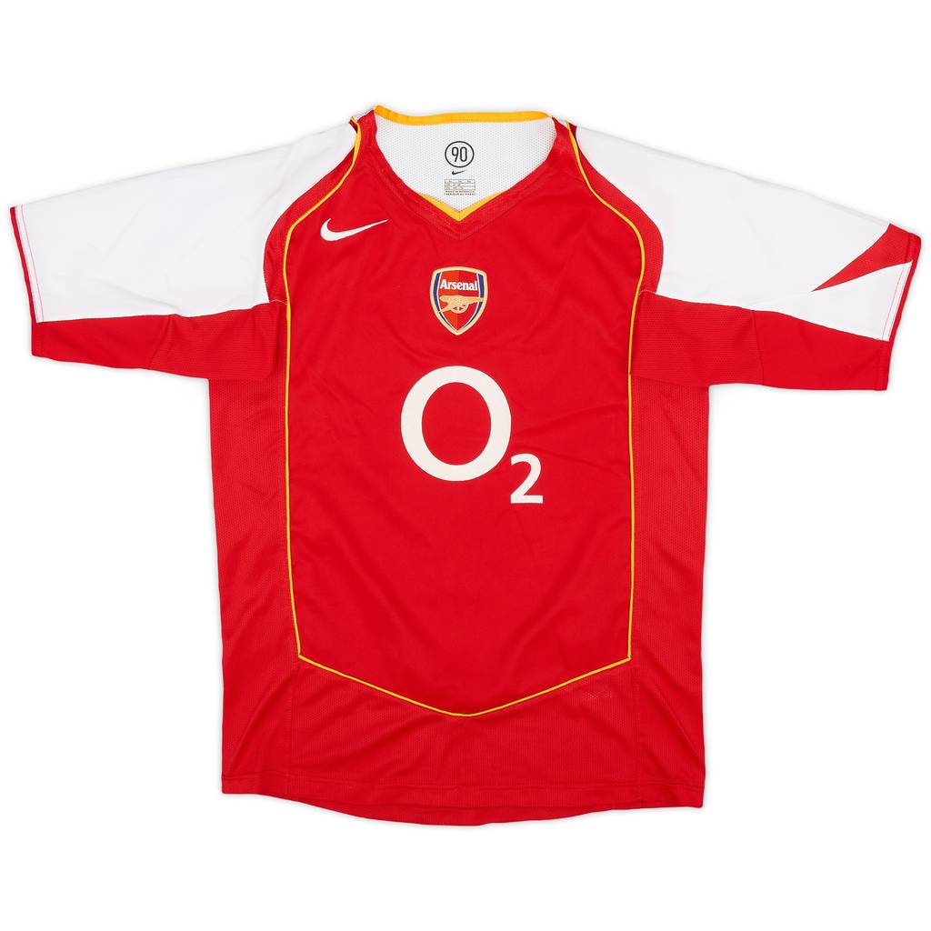 2004-05 Arsenal Home Shirt - 8/10 - (XL.Boys)