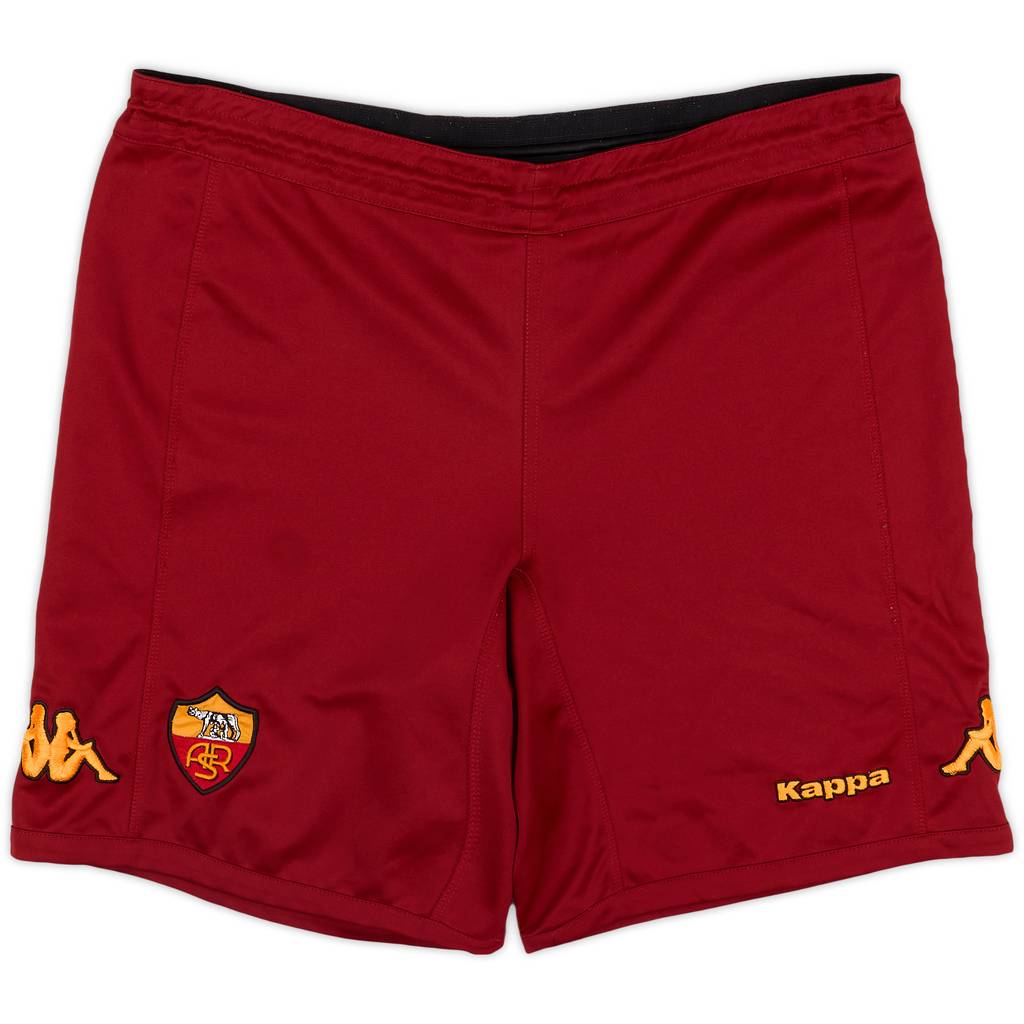 2010-11 Roma Alternate Home Shorts - 9/10 - (L)