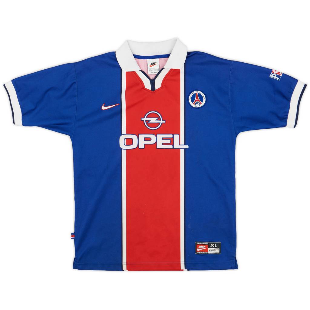 1997-98 Paris Saint-Germain Home Shirt - 7/10 - (XL.Boys)