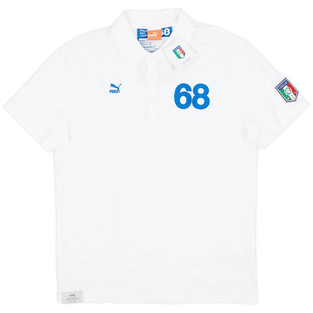 2012-13 Italy Puma 'Campioni '68' Polo Shirt (M)