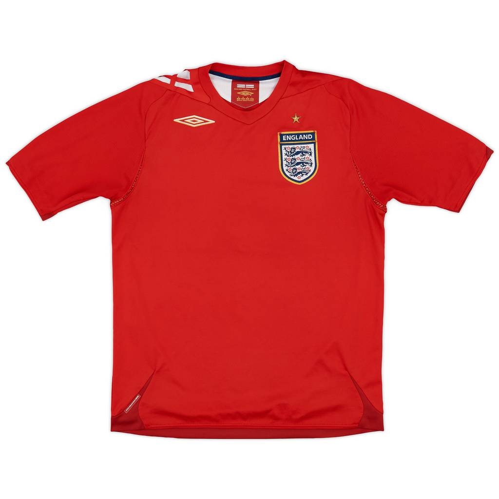 2006-08 England Away Shirt - 5/10 - (M)