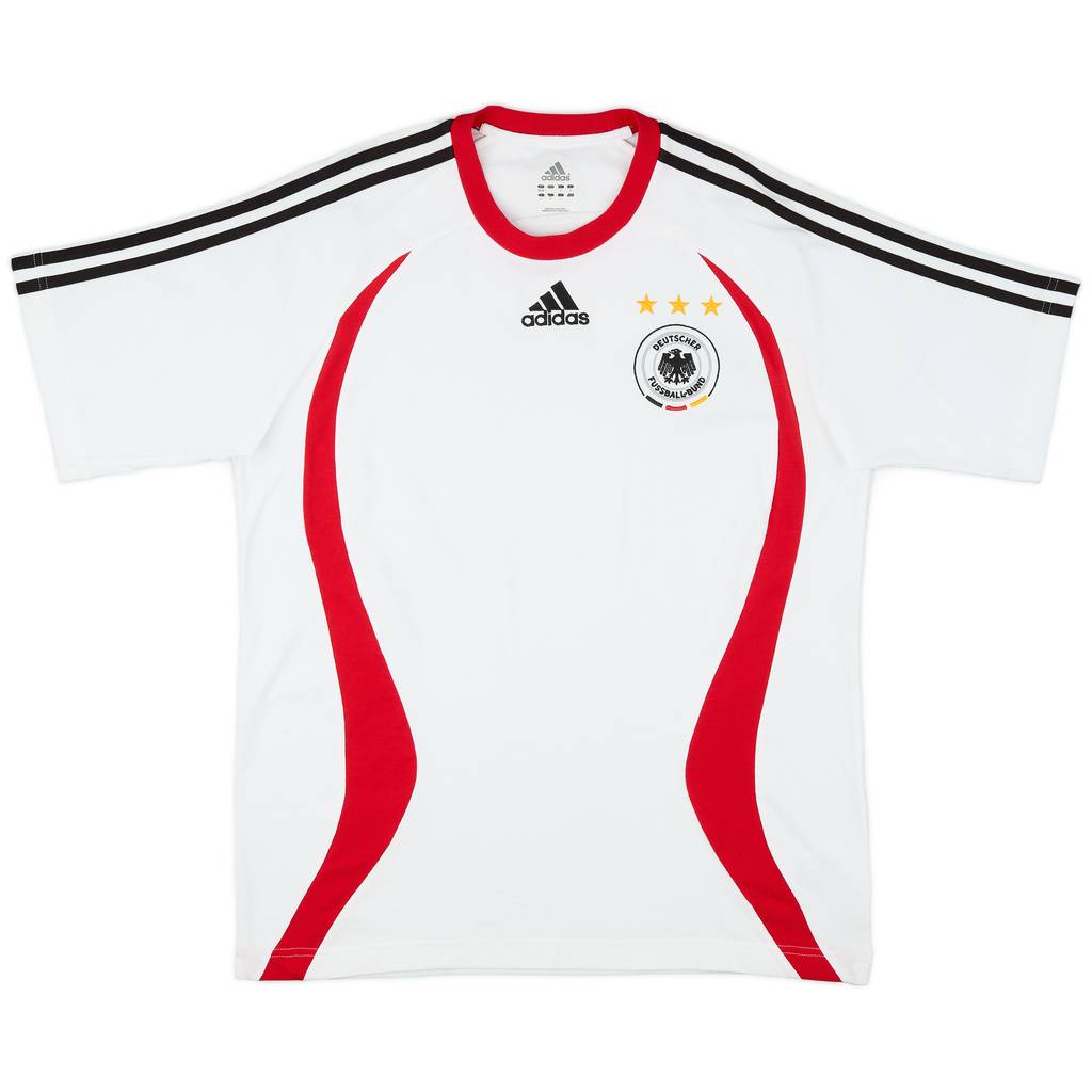 2005-06 Germany adidas Cotton Tee - 9/10 - (M)