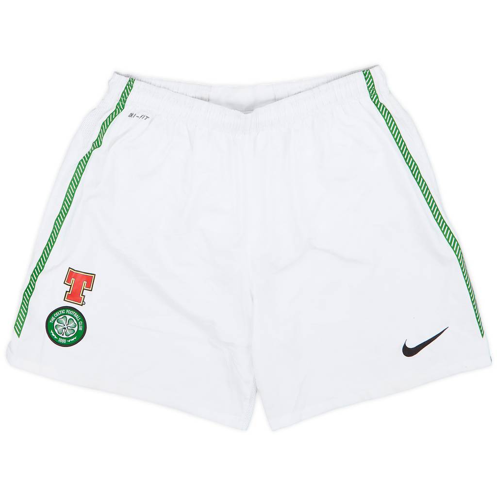2010-11 Celtic Home Shorts - 5/10 - (L)