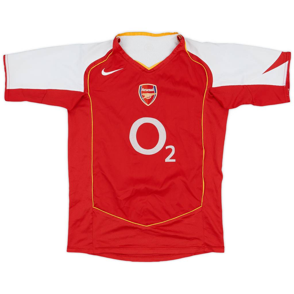 2004-05 Arsenal Home Shirt - 6/10 - (L.Boys)