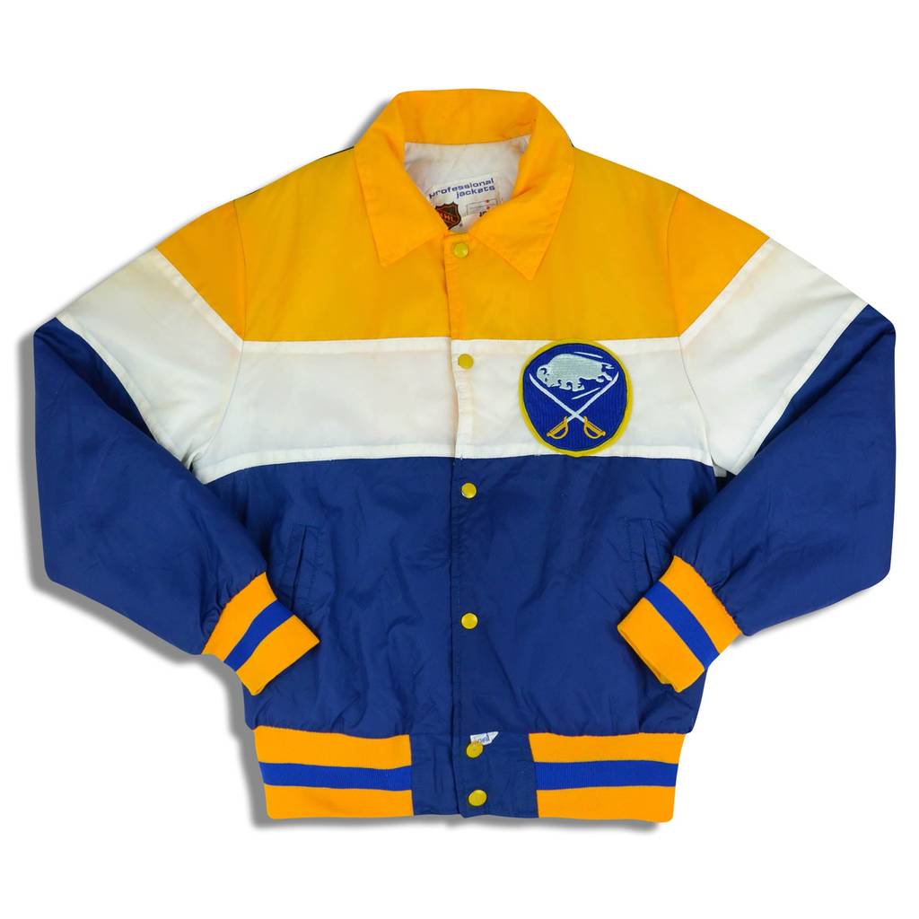 1990s Buffalo Sabres Shain Satin Jacket M