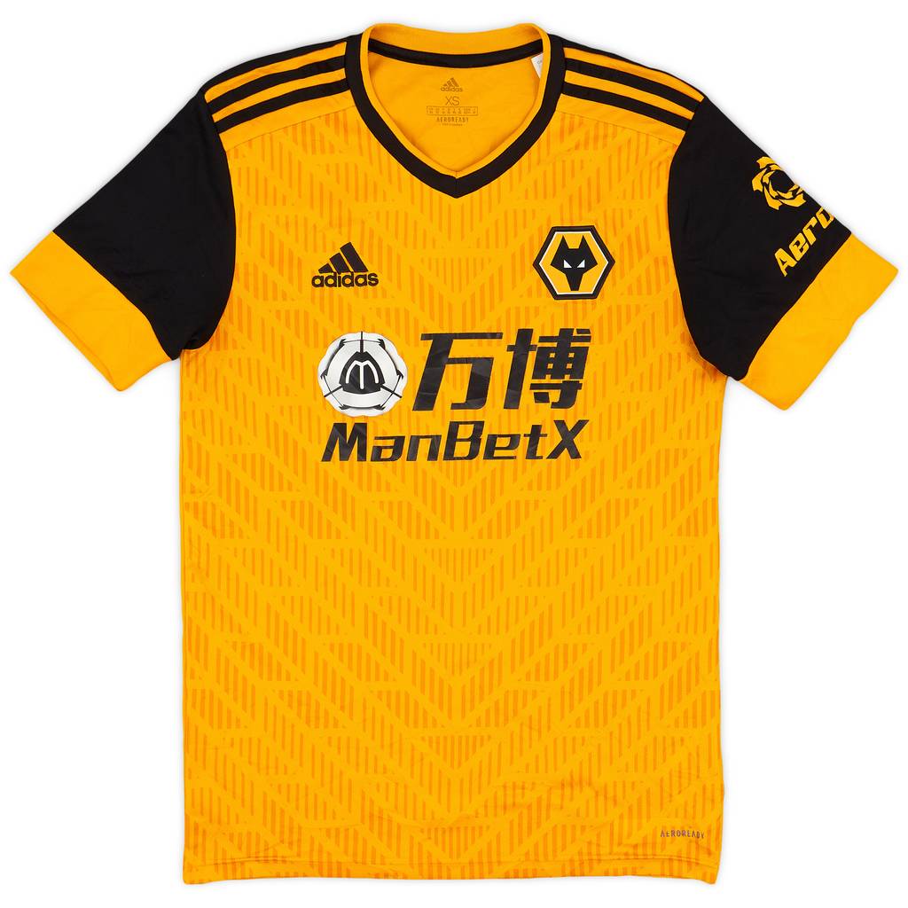 2020-21 Wolves Home Shirt - 8/10 - (XS)