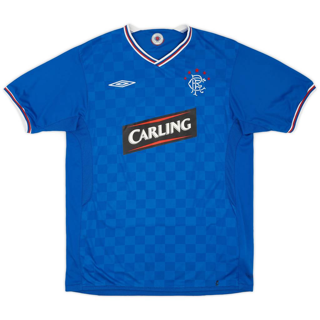2009-10 Rangers Home Shirt - 6/10 - (L)