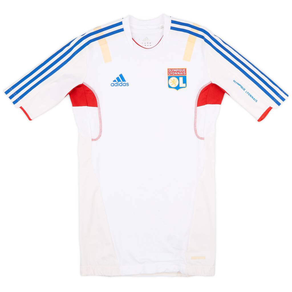 2011-12 Lyon Player Issue Techfit Training Shirt - 8/10 - (S)