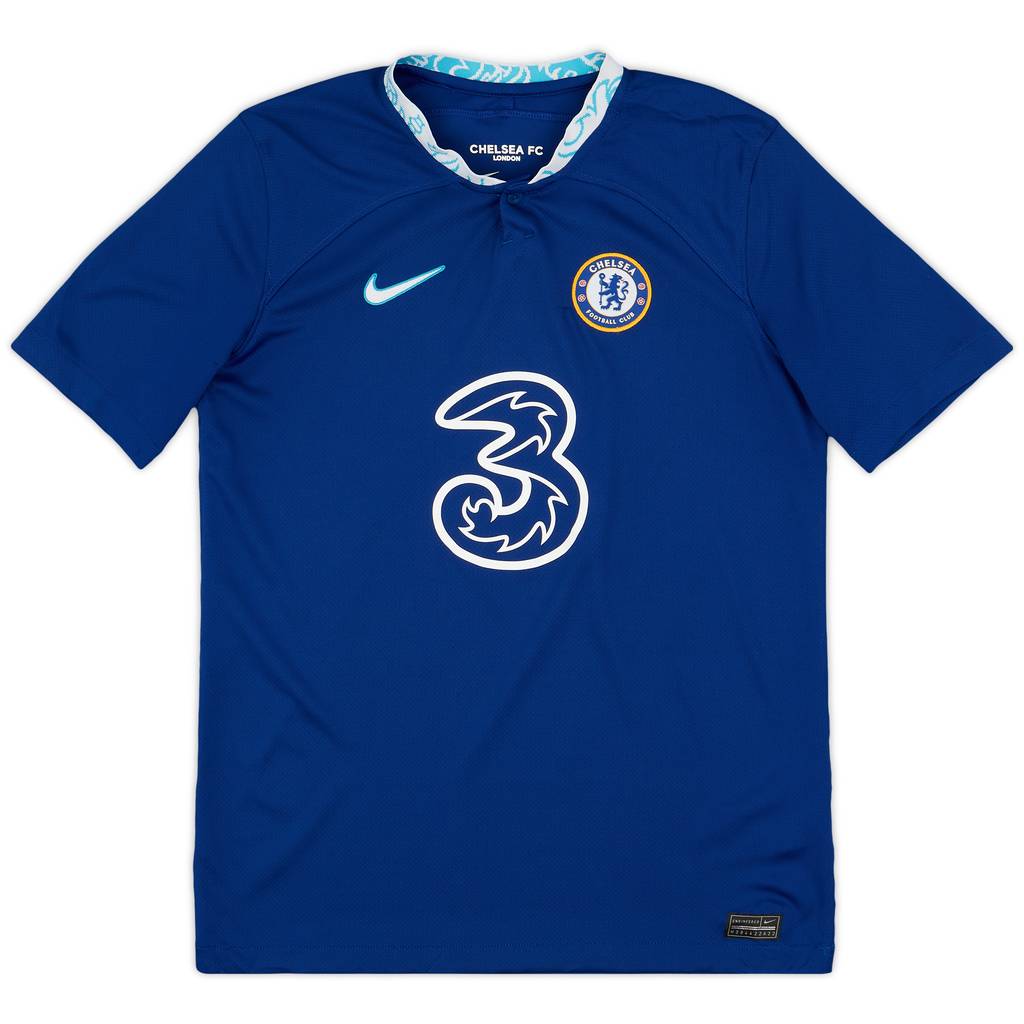 2022-23 Chelsea Home Shirt - 9/10 - (XL.Boys)