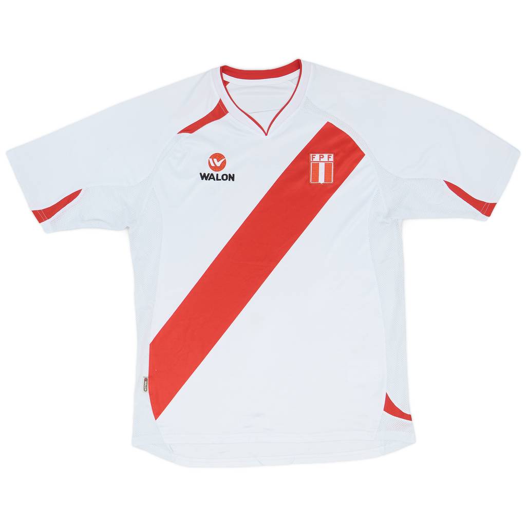 2007-09 Peru Home Shirt - 6/10 - (L)