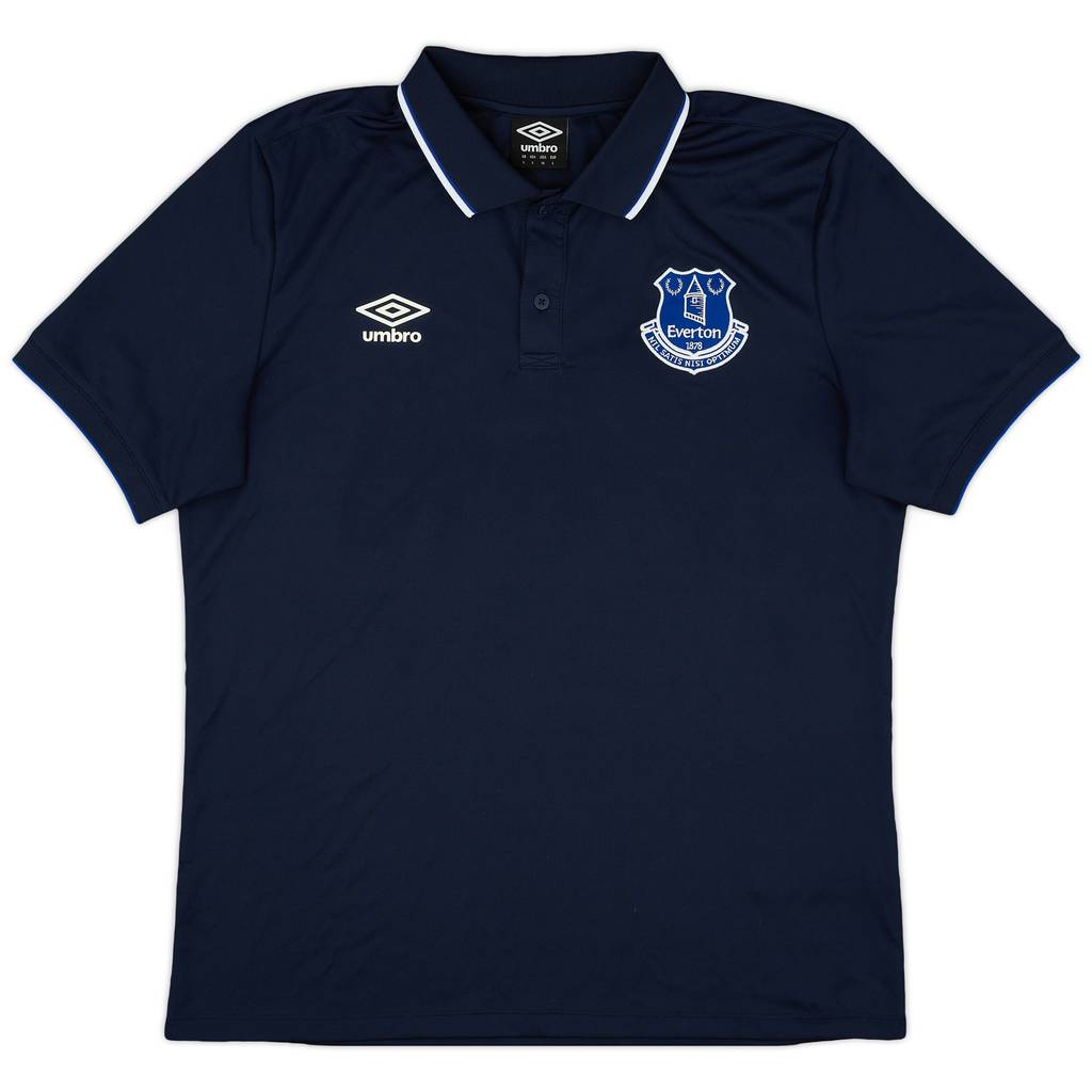 2018-19 Everton Umbro Polo Shirt - 9/10 - (L)