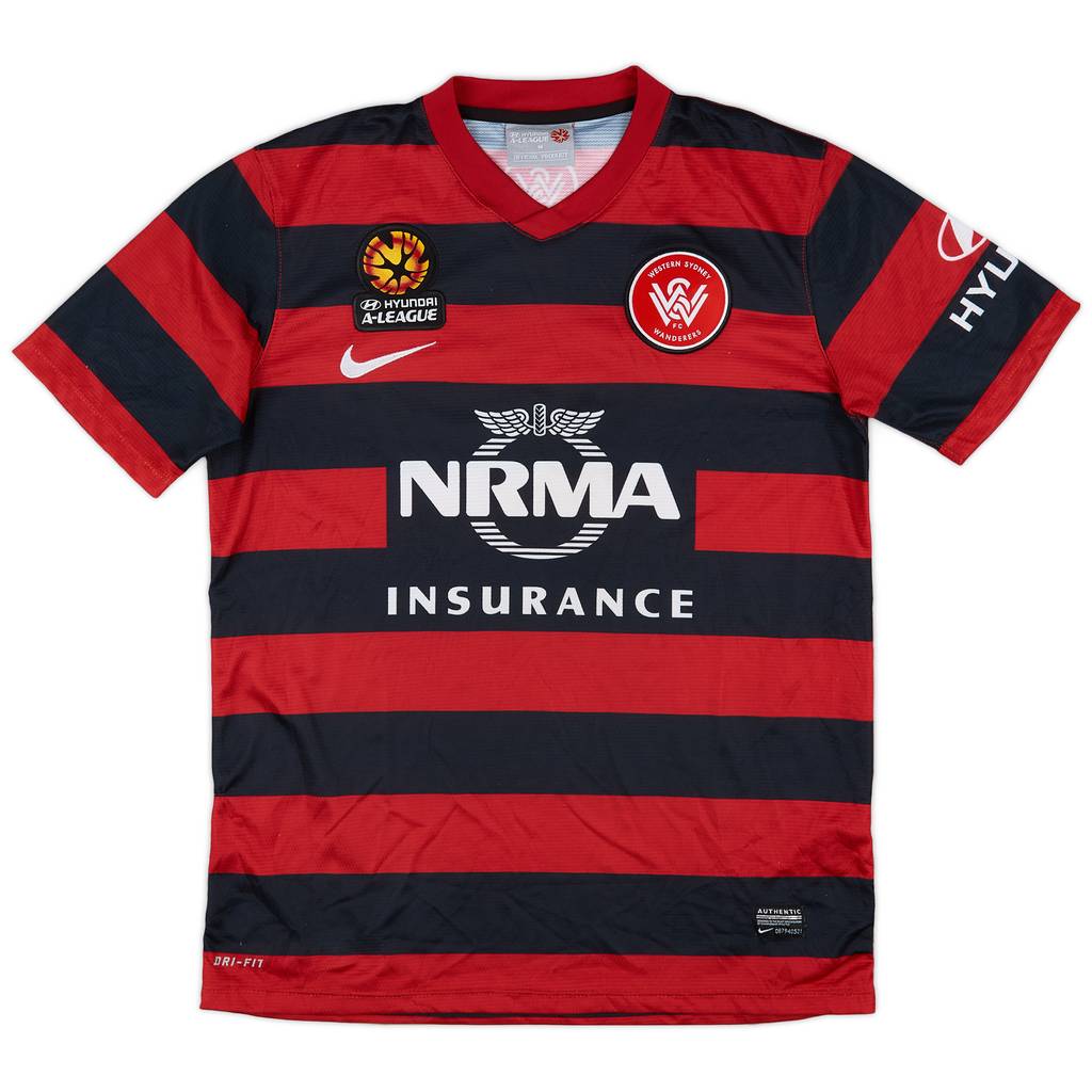 2012-14 Western Sydney Wanderers Home Shirt - 9/10 - (M)
