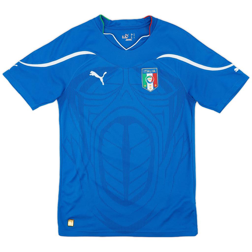 2010-12 Italy Home Shirt - 9/10 - (S)