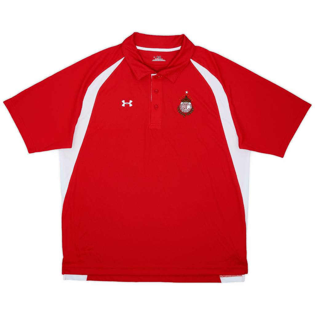 2010-11 Deportivo Toluca Under Armour Polo Shirt - 10/10 - (XL)
