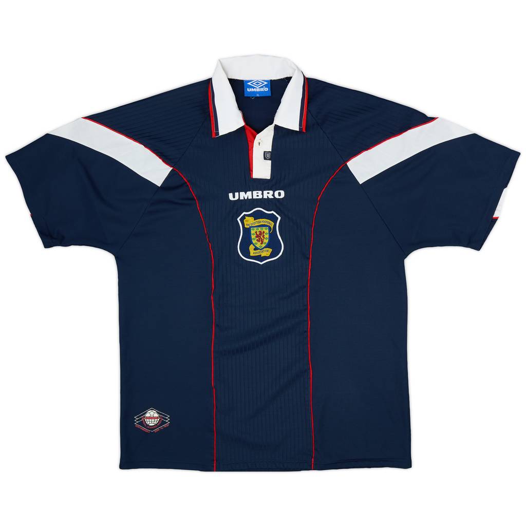 1996-98 Scotland Home Shirt - 7/10 - (XL)