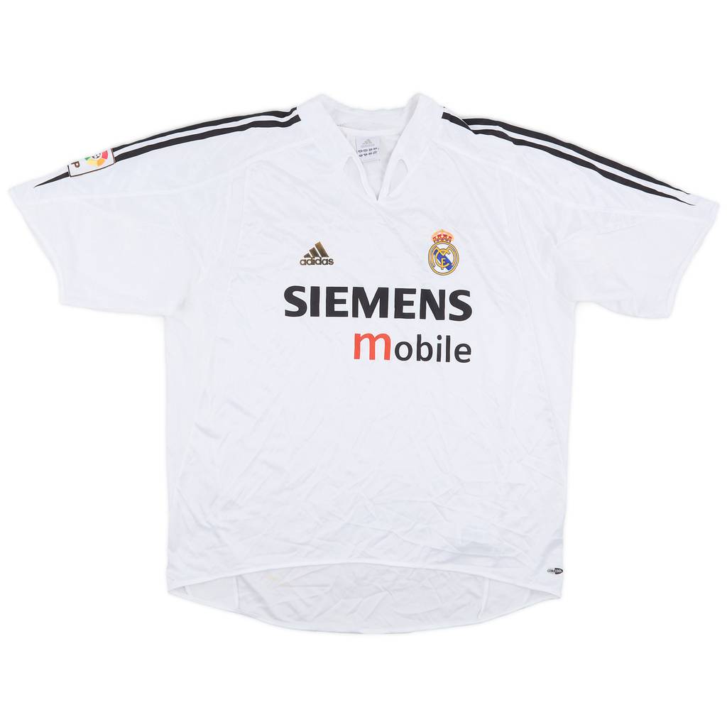 2004-05 Real Madrid Home Shirt - 5/10 - (XL)