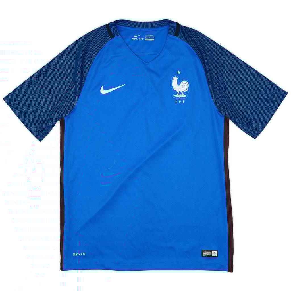 2016-17 France Home Shirt - 9/10 - (M)