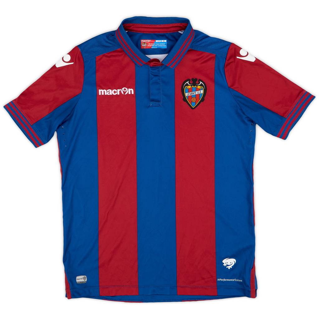 2018-19 Levante Home Shirt - 8/10 - (L.Boys)