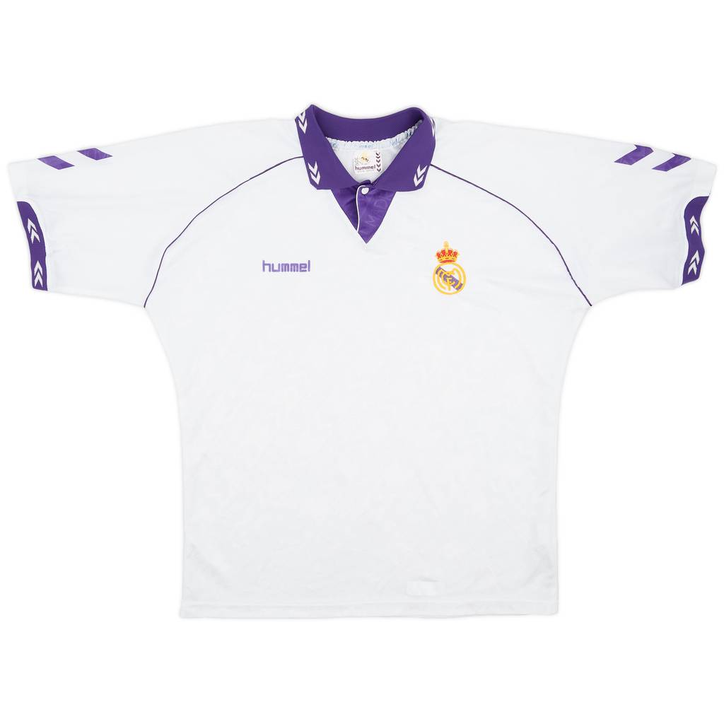 1993-94 Real Madrid Home Shirt - 8/10 - (XL)